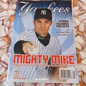 N.Y. YANKEES Magazine - Dave Winfield - Kirby Puckett - Mike Musina Spring 2001